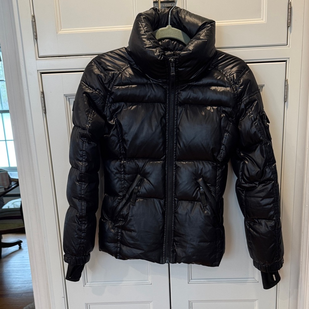 SAM Black Puffer Jacket